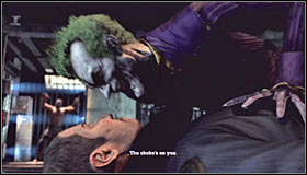 This introductionary sequence will show Joker after he's been recaptured by Batman - Walkthrough - Intensive Treatment - part 1 - Walkthrough - Batman: Arkham Asylum - Game Guide and Walkthrough