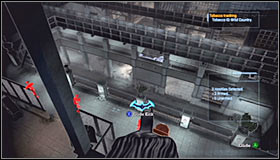 Choose the door leading back to the Sanatorium and you're going to be automatically rewarded with a new cut-scene - Walkthrough - Medical Facility - part 2 - Walkthrough - Batman: Arkham Asylum - Game Guide and Walkthrough