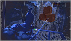 Notice that you've been equipped with a new gadget, called a Batclaw - Walkthrough - Caves - Walkthrough - Batman: Arkham Asylum - Game Guide and Walkthrough