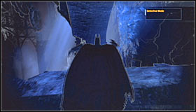 Once you've finished jumping you'll end up in the corner of the room - Walkthrough - Caves - Walkthrough - Batman: Arkham Asylum - Game Guide and Walkthrough