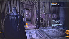 You won't encounter any additional enemy units in your vicinity, so you won't have to make any stops along the way - Walkthrough - Penitentiary - part 1 - Walkthrough - Batman: Arkham Asylum - Game Guide and Walkthrough