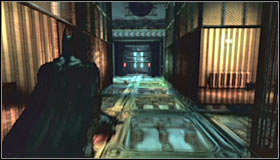 Turn around once the conversation has ended and return to the Main Cell Block - Walkthrough - Penitentiary - part 2 - Walkthrough - Batman: Arkham Asylum - Game Guide and Walkthrough