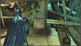A short cut-scene will inform you that the electricity is gone, so you can return to the Flooded Corridor via Statue Corridor and Botanical Glasshouse sections - Walkthrough - Botanical Gardens - part 1 - Walkthrough - Batman: Arkham Asylum - Game Guide and Walkthrough
