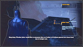 [#2] Location: Arkham East - Collectibles - Arkham East - part 1 - Collectibles - Batman: Arkham Asylum - Game Guide and Walkthrough