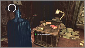 [#3] Location: Dr - Collectibles - Arkham Mansion - part 1 - Collectibles - Batman: Arkham Asylum - Game Guide and Walkthrough