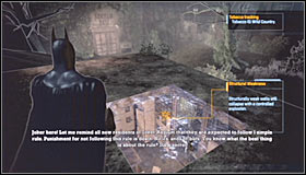 3 - Collectibles - Arkham North - part 1 - Collectibles - Batman: Arkham Asylum - Game Guide and Walkthrough