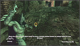 [#2] Location 2: Arkham West - Collectibles - Arkham West - part 1 - Collectibles - Batman: Arkham Asylum - Game Guide and Walkthrough