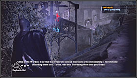 5 - Collectibles - Arkham West - part 1 - Collectibles - Batman: Arkham Asylum - Game Guide and Walkthrough