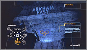 7 - Collectibles - Arkham West - part 2 - Collectibles - Batman: Arkham Asylum - Game Guide and Walkthrough