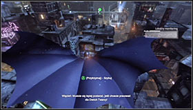Now you can also access the map, thanks to which you will be able to locate your destination point more easily - Locate and enter Two-Face's Courthouse - Main story - Batman: Arkham City - Game Guide and Walkthrough