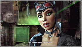 Right after taking care of them, Two-Face will shoot at you #1 - Save Catwoman from Two-Face - Main story - Batman: Arkham City - Game Guide and Walkthrough