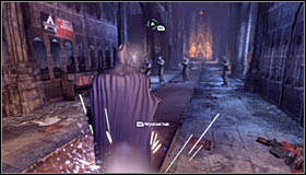 6 - Locate the source of the sniper shot - Main story - Batman: Arkham City - Game Guide and Walkthrough