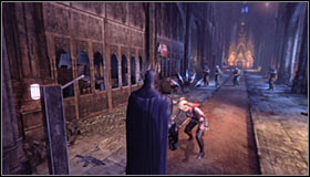 Once you're ready, use the door leading to the Medical Center #1 - Locate the source of the sniper shot - Main story - Batman: Arkham City - Game Guide and Walkthrough