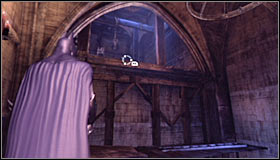 Head towards the door left of the Medical Center exit, in the north part of the building #1 - Locate the source of the sniper shot - Main story - Batman: Arkham City - Game Guide and Walkthrough