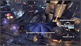 2 - Scan the sniper rifle for forensic evidence - Main story - Batman: Arkham City - Game Guide and Walkthrough