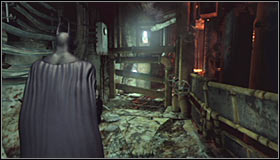 Move along the only possible route - Access the Sionis Steel Mill through the main chimney - Main story - Batman: Arkham City - Game Guide and Walkthrough
