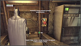 Note that inside the room south of here there are three armed enemies - Save the doctor from Joker's thugs - Main story - Batman: Arkham City - Game Guide and Walkthrough
