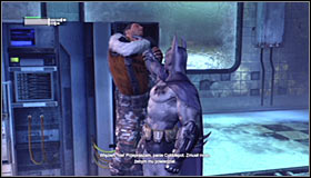 Your objective is eliminate four out of five guards, resulting in the fifth giving up #1 - Locate Mister Freeze and recover the cure - Main story - Batman: Arkham City - Game Guide and Walkthrough