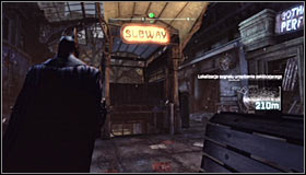 The entrance area is patrolled by a few Thugs armed with firearms, though you don't need to eliminate them - Disable Penguin's Final Communications Disruptor underground - Main story - Batman: Arkham City - Game Guide and Walkthrough