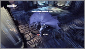 If you have chosen to get onto the upper ledge, you will now be able to attack the enemies by surprise #1 - Rescue Mister Freeze from Penguin in the Museum (part 2) - Main story - Batman: Arkham City - Game Guide and Walkthrough