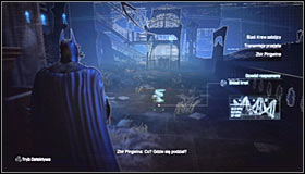 2 - Follow assassin using tracker device to locate Ra's al Ghul - Main story - Batman: Arkham City - Game Guide and Walkthrough