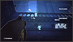 6 - Follow assassin using tracker device to locate Ra's al Ghul - Main story - Batman: Arkham City - Game Guide and Walkthrough