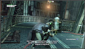 Unfortunately, just like before, you have to take into account that one of the enemies might at some point panic and take Fiona Wilson - the nurse - as hostage - Follow assassin using tracer device to locate Ra's al Ghul - Main story - Batman: Arkham City - Game Guide and Walkthrough