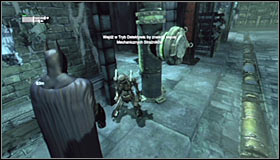 1 - Locate more Mechanical Guardians to fully reconstruct the video data - Main story - Batman: Arkham City - Game Guide and Walkthrough