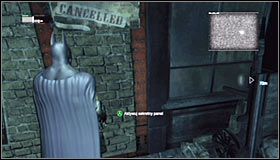 2 - Locate the secret entrance using the video data - Main story - Batman: Arkham City - Game Guide and Walkthrough