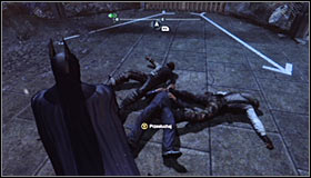3 - Interrogate Quincy Sharp for information on Hugo Strange - Main story - Batman: Arkham City - Game Guide and Walkthrough