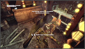 Be careful, as the nearby corridor is guarded by a few enemies - Infiltrate the Steel Mill (part 2) - Main story - Batman: Arkham City - Game Guide and Walkthrough