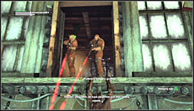 First off you should deal with the two snipers on the upper level, inside the previously visited Joker's office - Locate Joker in the Steel Mill - Main story - Batman: Arkham City - Game Guide and Walkthrough