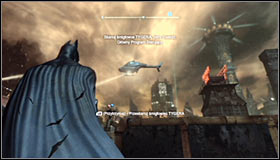 2 - Scan the TYGER helicopter to locate the Master Control Program - Main story - Batman: Arkham City - Game Guide and Walkthrough