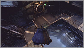 Choose the only possible corridor and eventually you will reach the Arkham City Processing Center, opening a passage using the Electrical Charge on your way #1 - Gain access to Wonder Tower - Main story - Batman: Arkham City - Game Guide and Walkthrough