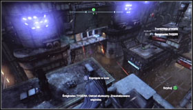 You can now let go of the helicopter, as it would just continue flying through the area - Gain access to Wonder Tower - Main story - Batman: Arkham City - Game Guide and Walkthrough