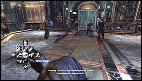 10 - Climb the observation deck to stop Protocol 10 - Main story - Batman: Arkham City - Game Guide and Walkthrough