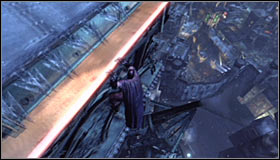 Now you will be able to use the new passage which will take you north - Climb the observation deck to stop Protocol 10 - Main story - Batman: Arkham City - Game Guide and Walkthrough