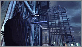 Head right and eventually you will reach a spot #1 where you will have to start climbing up again - Climb the observation deck to stop Protocol 10 - Main story - Batman: Arkham City - Game Guide and Walkthrough