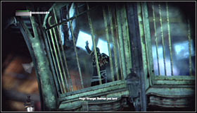 In order to complete finish the current objective, you will need to take care of all the enemies here, though there will be one additional difficulty here - Climb the observation deck to stop Protocol 10 - Main story - Batman: Arkham City - Game Guide and Walkthrough