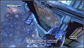 27 - Climb the observation deck to stop Protocol 10 - Main story - Batman: Arkham City - Game Guide and Walkthrough