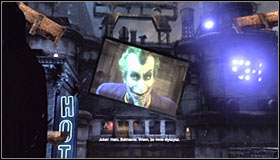 A long cutscene with Hugo Strange and Ra's al Ghul #1 will start and end with a bang - Climb the observation deck to stop Protocol 10 - Main story - Batman: Arkham City - Game Guide and Walkthrough