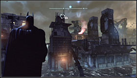 You will know you can approach this mission after a new distress flare appears on the Arkham City map #1, in the Amusement Mile district in the east - Fragile Alliance - p. 1 - Side missions - Batman: Arkham City - Game Guide and Walkthrough