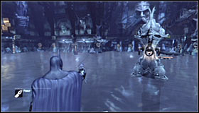 Your goal is reaching The Torture Chamber located in the middle part of the Museum - Fragile Alliance - p. 2 - Side missions - Batman: Arkham City - Game Guide and Walkthrough
