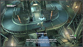 Regardless of whether you had to fight or not, choose the northern door leading to the Wonder Tower Foundation #1 - Fragile Alliance - p. 2 - Side missions - Batman: Arkham City - Game Guide and Walkthrough