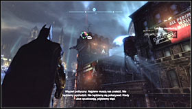 Find the last point, marked as Advanced AR Training 4 #1 - AR Training - Side missions - Batman: Arkham City - Game Guide and Walkthrough