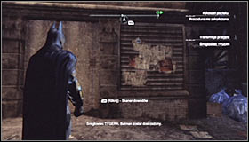 Curiously, you won't even have to get off ground at first, but only head east #1 - Shot in the Dark - p. 1 - Side missions - Batman: Arkham City - Game Guide and Walkthrough