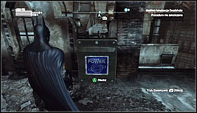 Be careful, as the top floor is likely to be patrolled by two guards equipped with firearms - Shot in the Dark - p. 2 - Side missions - Batman: Arkham City - Game Guide and Walkthrough