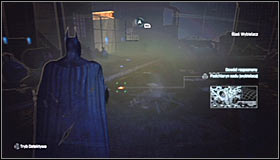 Keep the Detective Mode, as now you will have to follow the bleach traces - Identity Theft - Side missions - Batman: Arkham City - Game Guide and Walkthrough