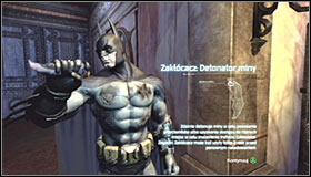 After the fight, approach the door #1 and press A to knock on it - Remote Hideaway - Side missions - Batman: Arkham City - Game Guide and Walkthrough