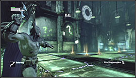 16 - Enigma Conundrum (riddles 1-9) - Side missions - Batman: Arkham City - Game Guide and Walkthrough
